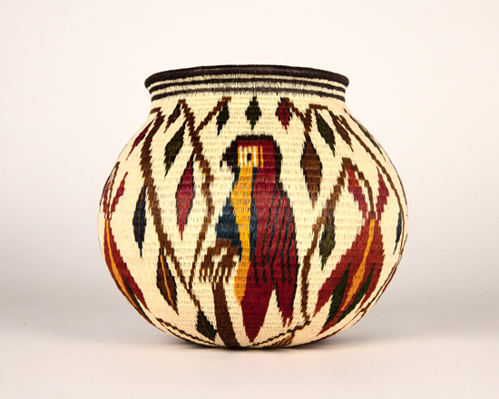 Pictorial Basket #2092