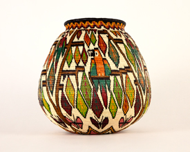 Pictorial Basket #5149