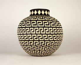 Black & White Basket #5920