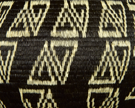 Colorful Geometric Basket #3656