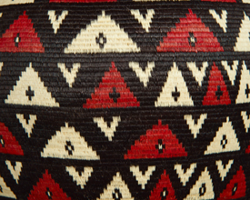 Colorful Geometric Basket #3827