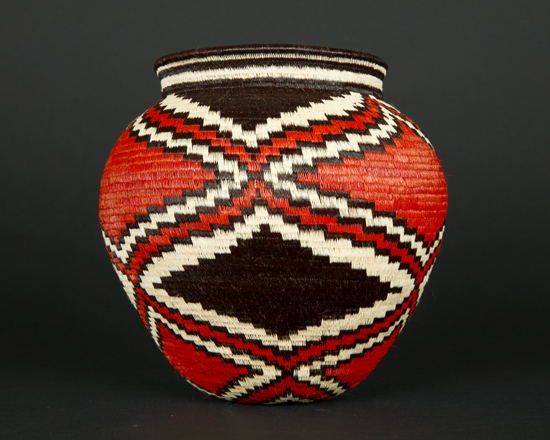 Colorful Geometric Basket #4938