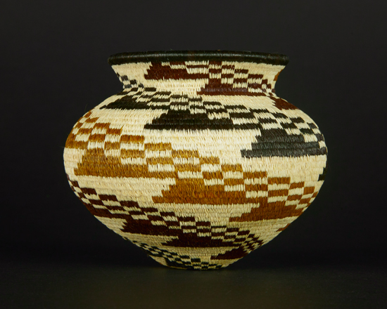 Colorful Geometric Basket #6891