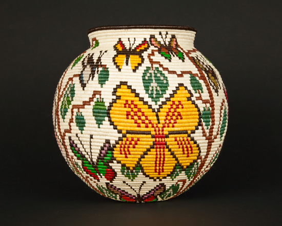 Pictorial Basket #7162