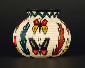Pictorial Basket #7583