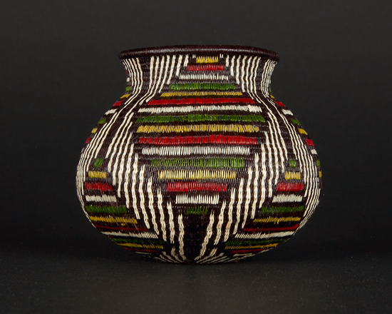 Colorful Geometric Basket #8689