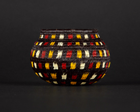 Colorful Geometric Basket #10651