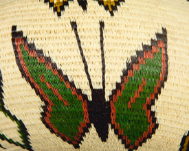 Pictorial Basket #2433