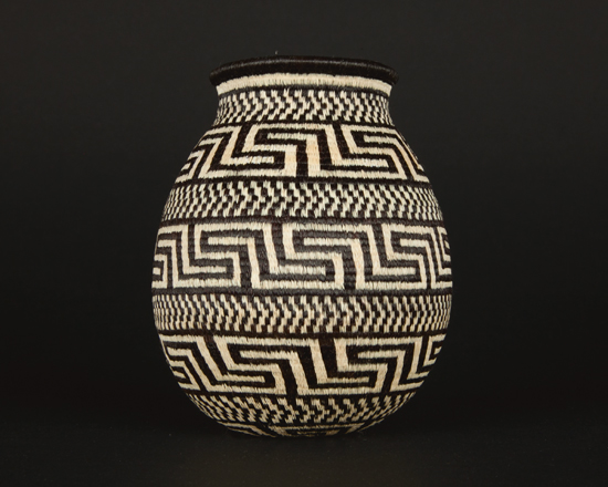 Black & White Basket #7189